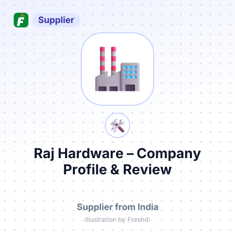 Raj Hardware – summary card, no photo uploaded yet