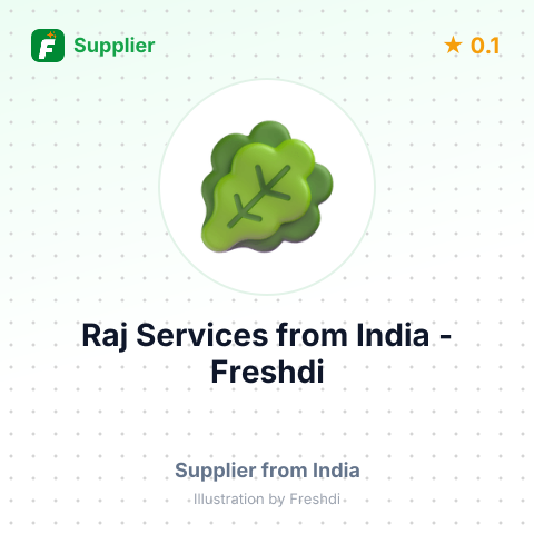 Raj Services  – summary card, no photo uploaded yet