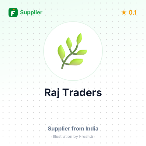 Raj Traders  – summary card, no photo uploaded yet