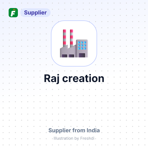 Raj creation – summary card, no photo uploaded yet