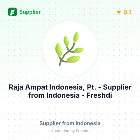 Raja Ampat Indonesia, Pt.  – summary card, no photo uploaded yet