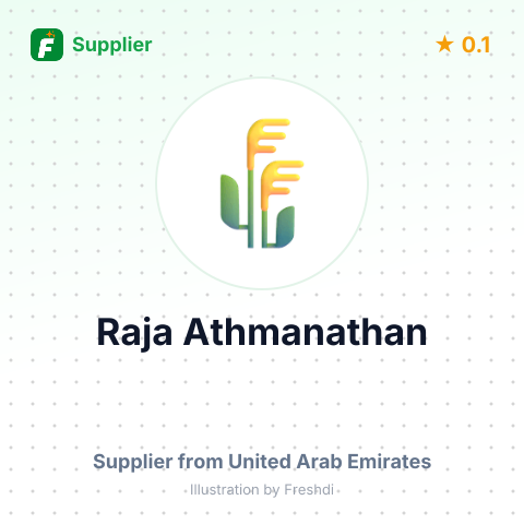 Raja Athmanathan  – summary card, no photo uploaded yet