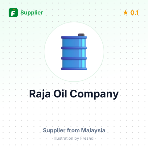 Raja Oil Company – summary card, no photo uploaded yet