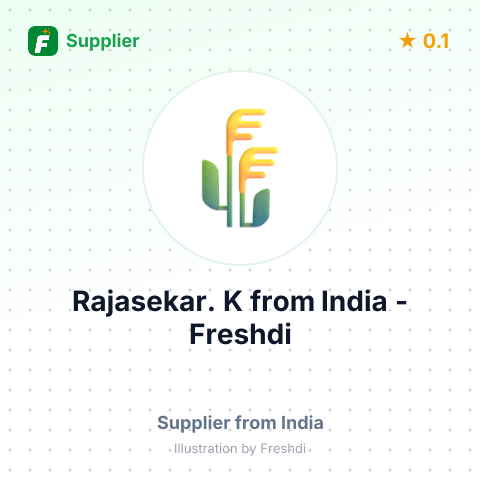 Rajasekar. K  – summary card, no photo uploaded yet