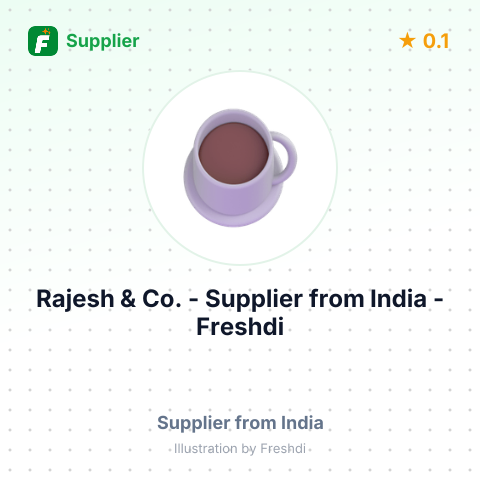 Rajesh & Co.  – summary card, no photo uploaded yet