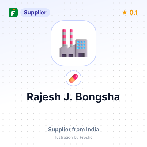Rajesh J. Bongsha  – summary card, no photo uploaded yet