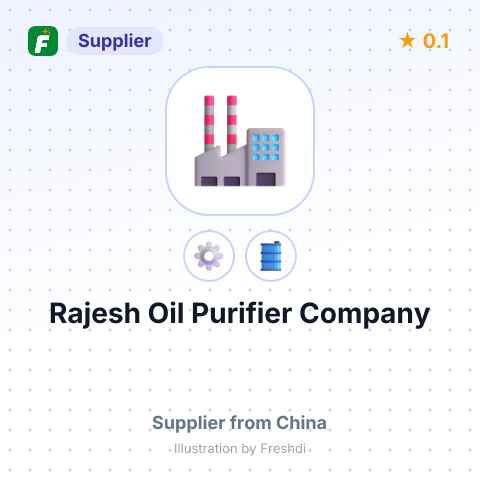 Rajesh Oil Purifier Company – summary card, no photo uploaded yet