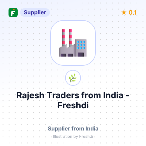 Rajesh Traders  – summary card, no photo uploaded yet