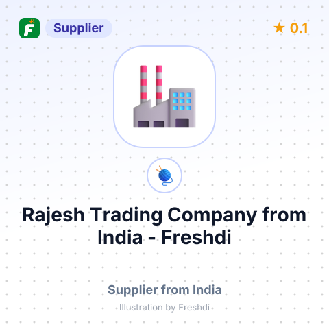 Rajesh Trading Company  – summary card, no photo uploaded yet