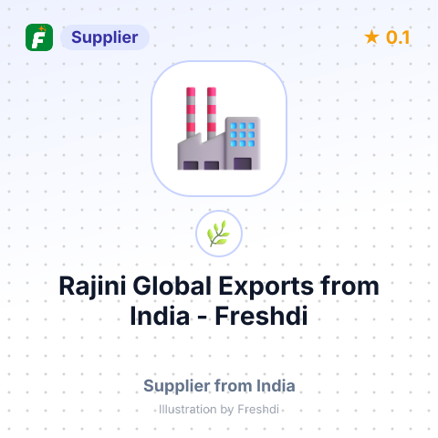 Rajini Global Exports  – summary card, no photo uploaded yet