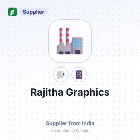 Rajitha Graphics – summary card, no photo uploaded yet