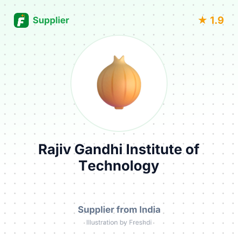 Rajiv Gandhi Institute of Technology – summary card, no photo uploaded yet