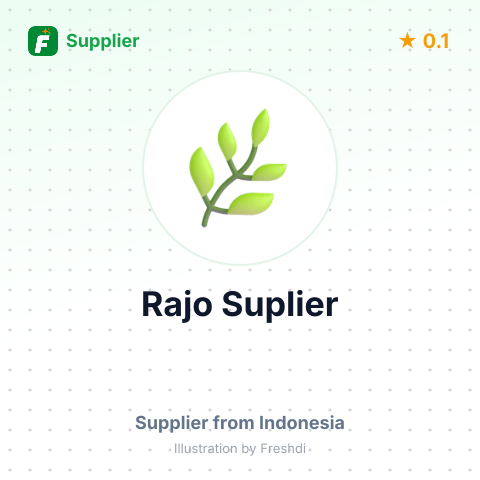Rajo Suplier  – summary card, no photo uploaded yet