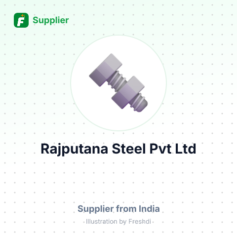 Rajputana Steel Pvt Ltd – summary card, no photo uploaded yet