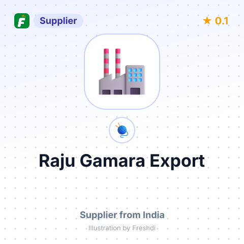 Raju Gamara Export  – summary card, no photo uploaded yet