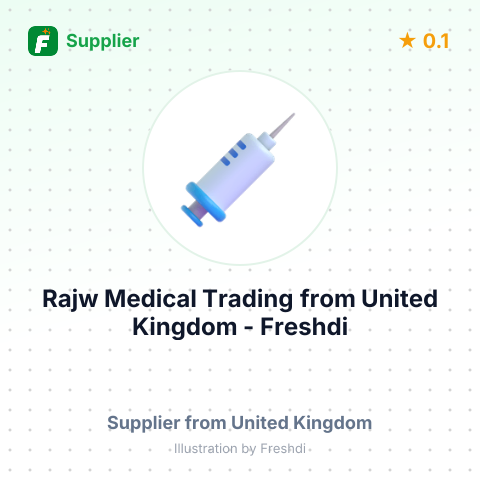 Rajw Medical Trading  – summary card, no photo uploaded yet