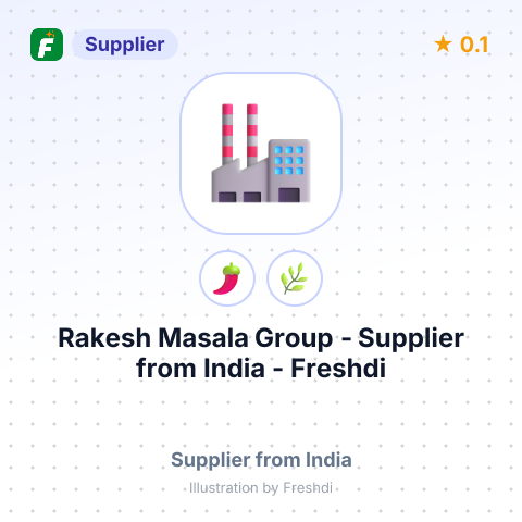 Rakesh Masala Group  – summary card, no photo uploaded yet