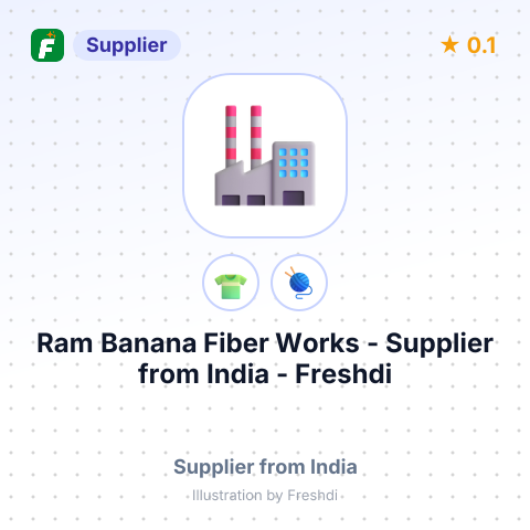 Ram Banana Fiber Works  – summary card, no photo uploaded yet