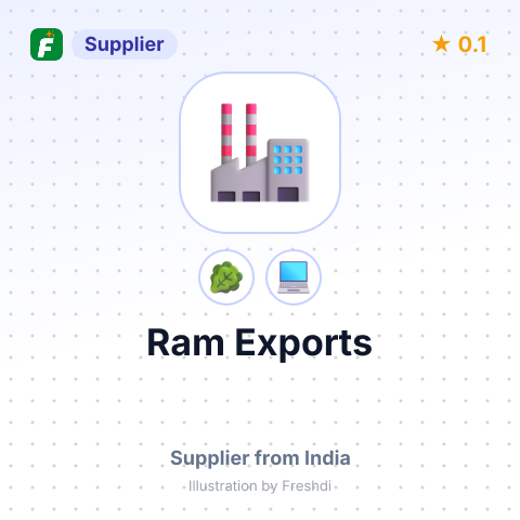 Ram Exports – summary card, no photo uploaded yet