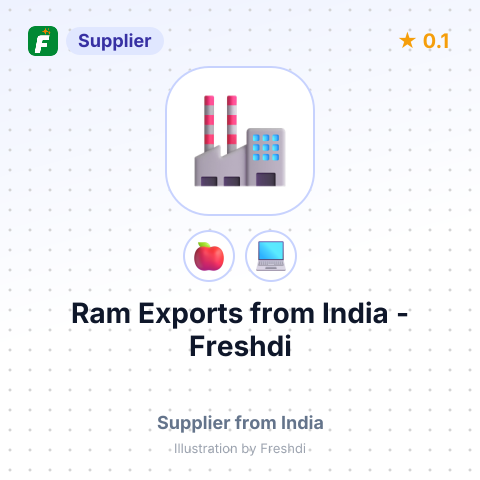 Ram Exports  – summary card, no photo uploaded yet