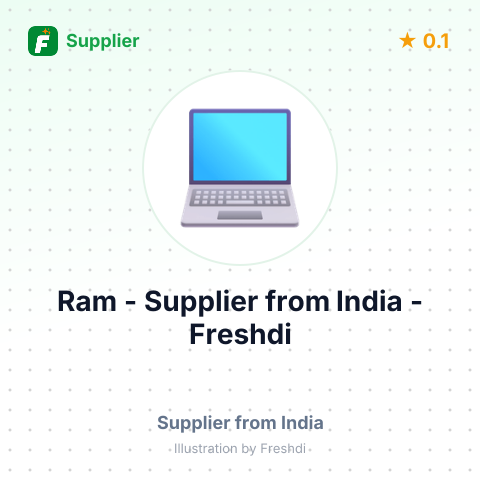 Ram  – summary card, no photo uploaded yet