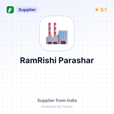 RamRishi Parashar – summary card, no photo uploaded yet