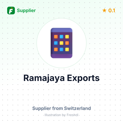 Ramajaya Exports  – summary card, no photo uploaded yet