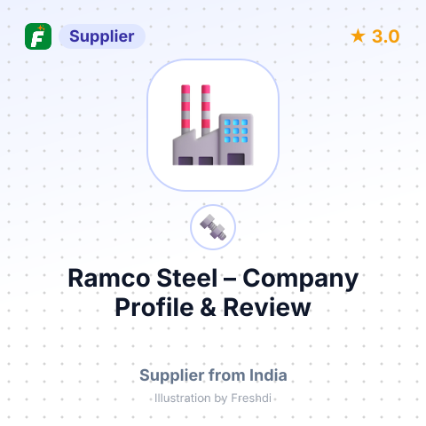 Ramco Steel – summary card, no photo uploaded yet