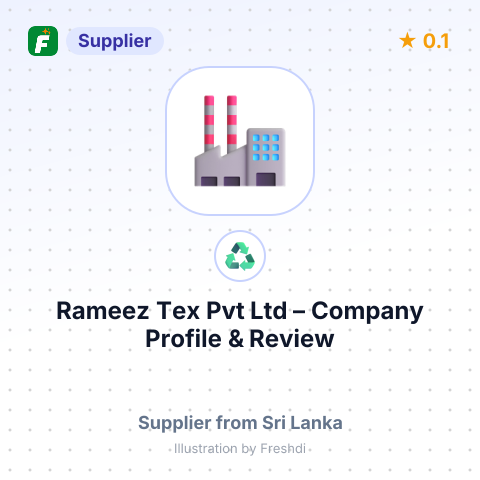 Rameez Tex Pvt Ltd – summary card, no photo uploaded yet