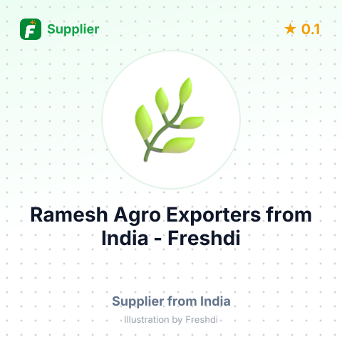 Ramesh Agro Exporters  – summary card, no photo uploaded yet
