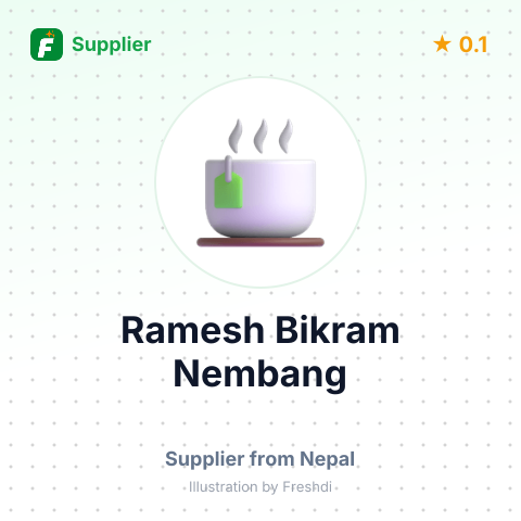 Ramesh Bikram Nembang  – summary card, no photo uploaded yet