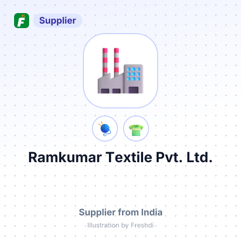 Ramkumar Textile Pvt. Ltd. – summary card, no photo uploaded yet