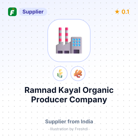Ramnad Kayal Organic Producer Company  – summary card, no photo uploaded yet