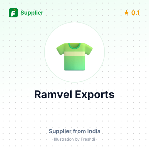 Ramvel Exports  – summary card, no photo uploaded yet
