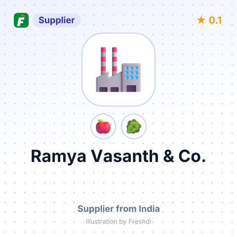 Ramya Vasanth & Co.  – summary card, no photo uploaded yet