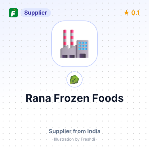 Rana Frozen Foods – summary card, no photo uploaded yet