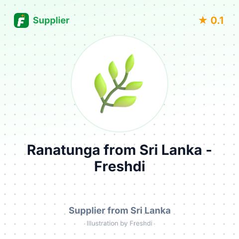 Ranatunga  – summary card, no photo uploaded yet
