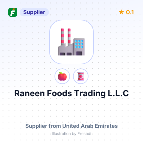 Raneen Foods Trading L.L.C – summary card, no photo uploaded yet