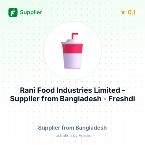 Rani Food Industries Limited – summary card, no photo uploaded yet