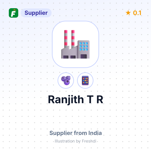 Ranjith T R  – summary card, no photo uploaded yet