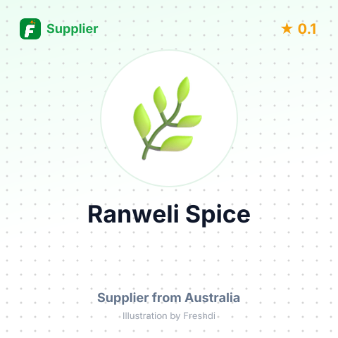 Ranweli Spice  – summary card, no photo uploaded yet