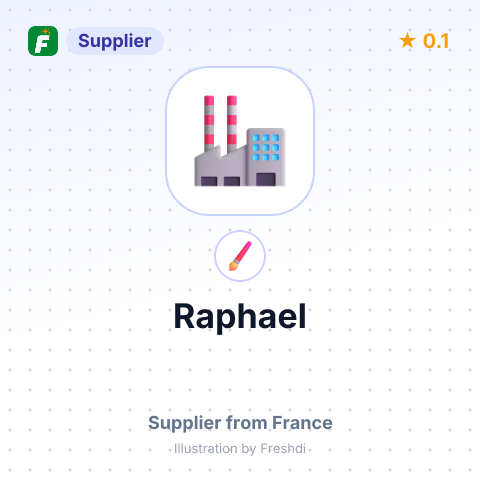 Raphael – summary card, no photo uploaded yet