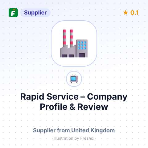 Rapid Service – summary card, no photo uploaded yet