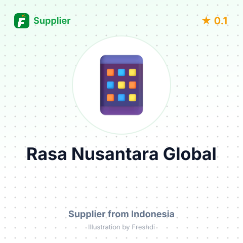 Rasa Nusantara Global  – summary card, no photo uploaded yet