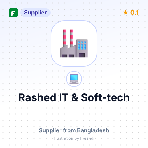 Rashed IT & Soft-tech – summary card, no photo uploaded yet