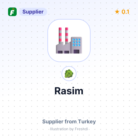 Rasim – summary card, no photo uploaded yet