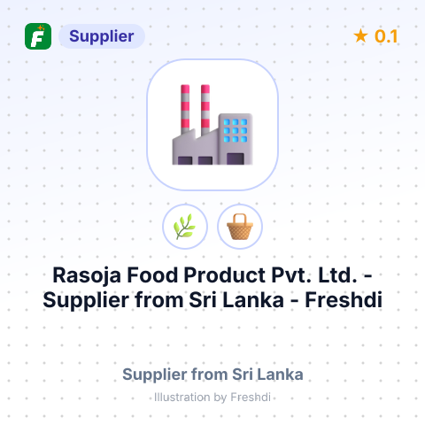 Rasoja Food Product Pvt. Ltd.  – summary card, no photo uploaded yet