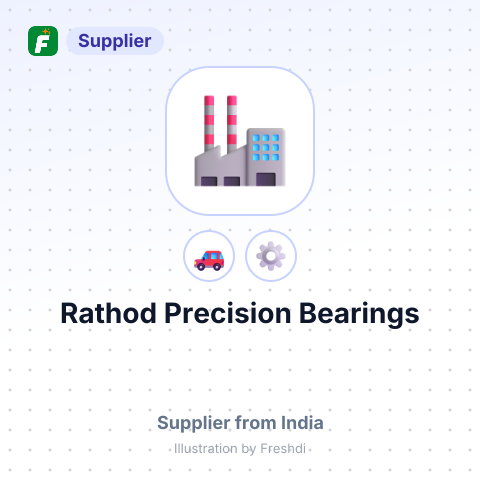 Rathod Precision Bearings – summary card, no photo uploaded yet