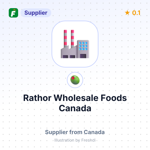 Rathor  Wholesale Foods Canada – summary card, no photo uploaded yet