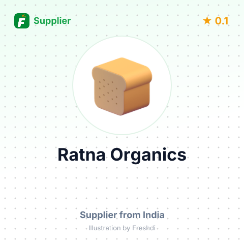 Ratna Organics  – summary card, no photo uploaded yet